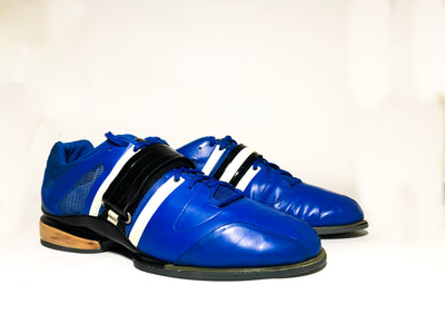 Adidas Adistar 2008 Blue Sample Weightlifting Shoes US13 (USED)